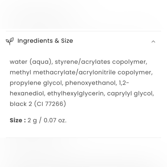 NIB Obsidian Waterproof Liquid Eyeliner - Picture 6 of 7